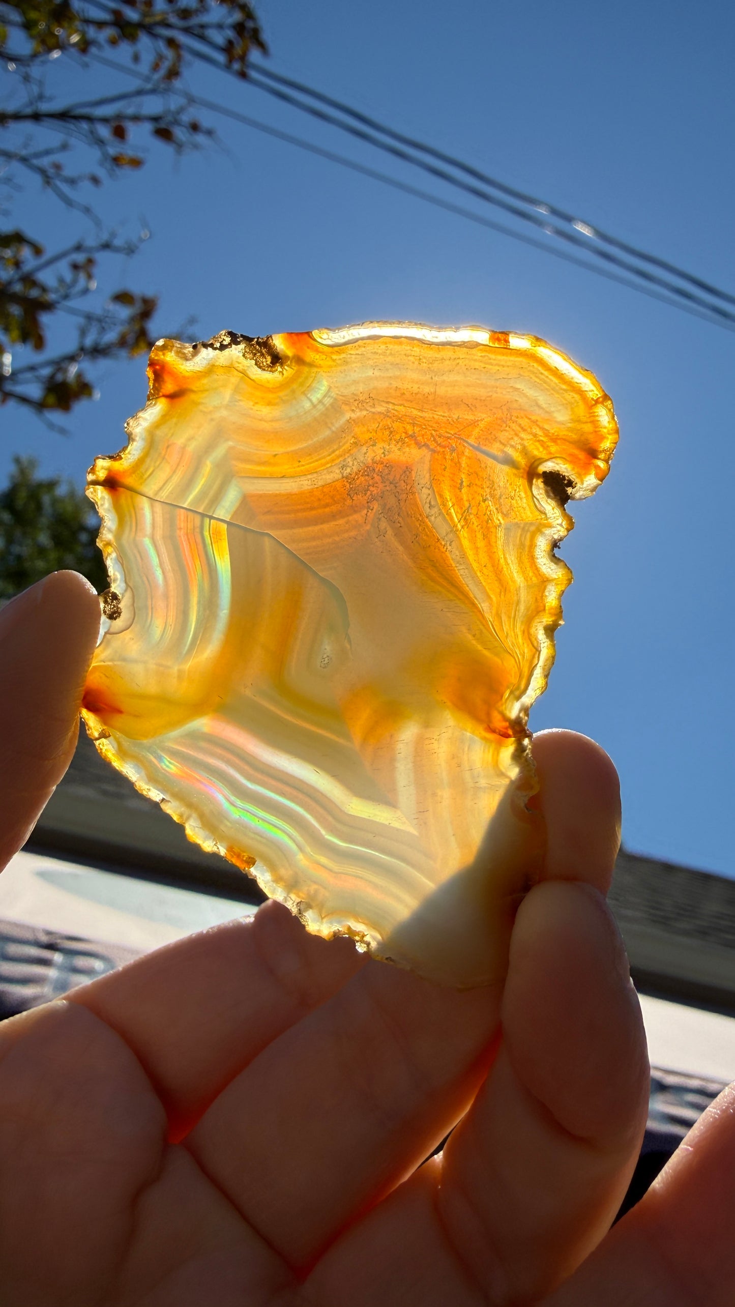 Rainbow Iris Agate- Indonesia
