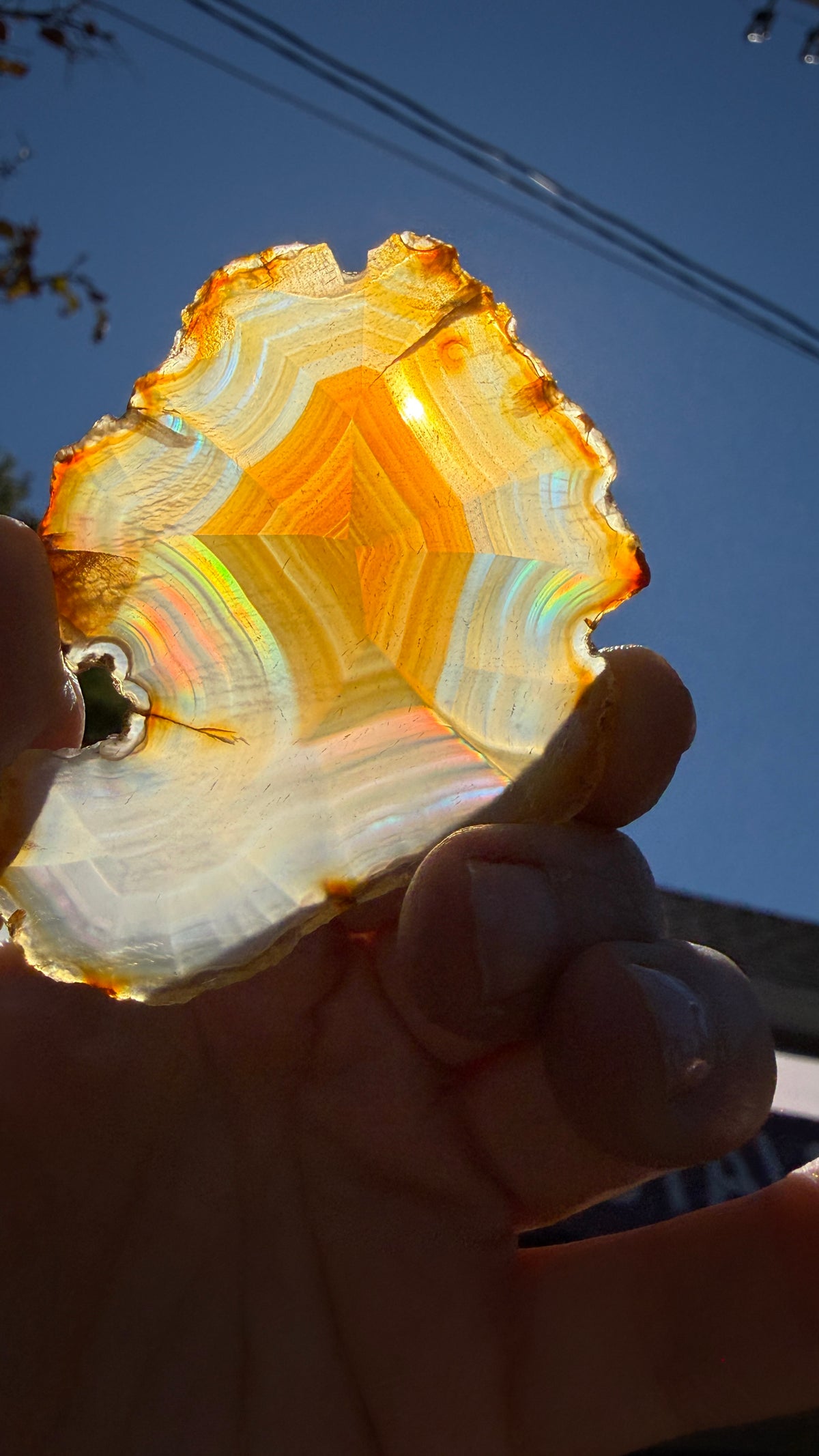Rainbow Iris Agate- Indonesia
