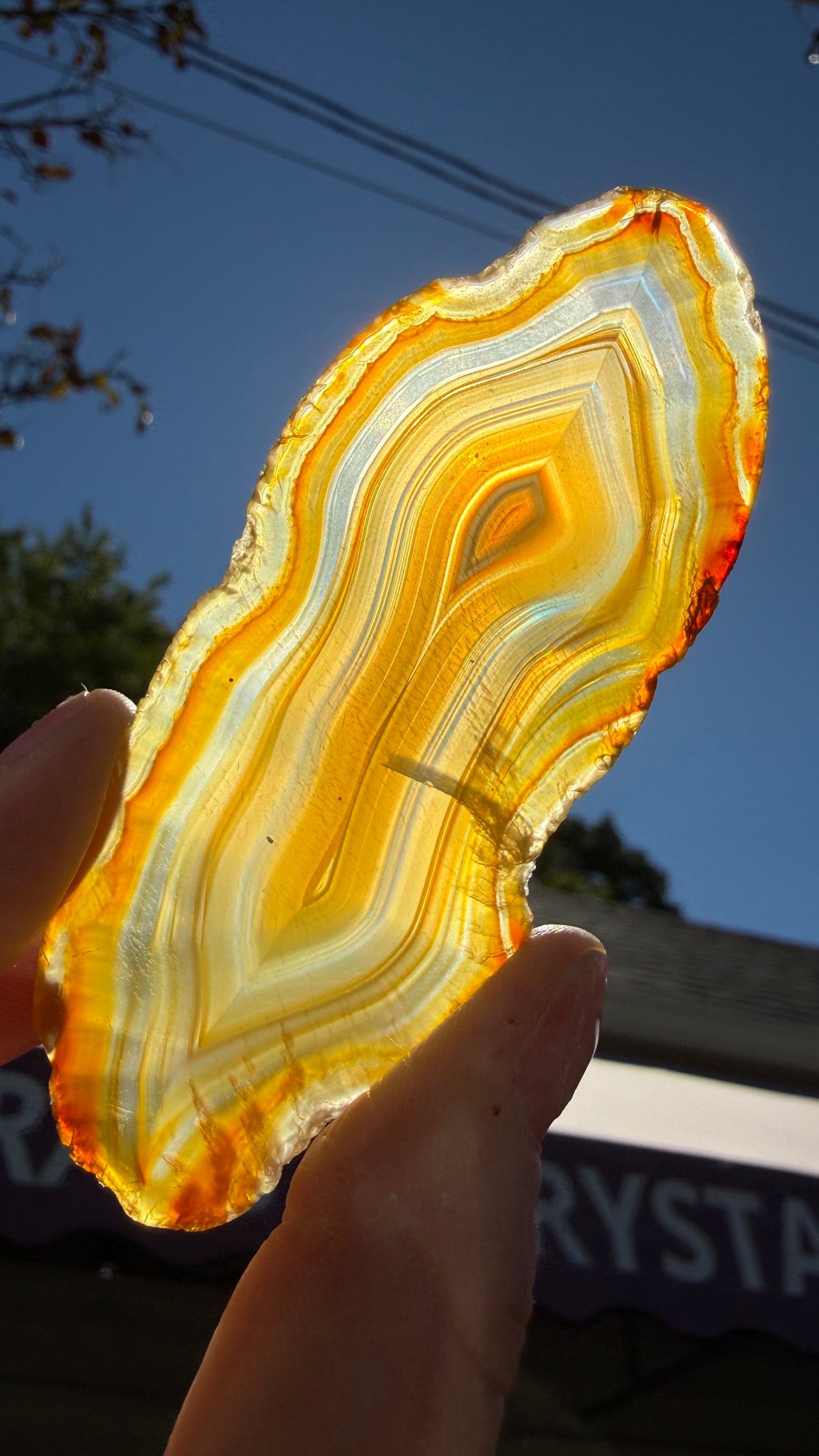 Rainbow Iris Agate- Indonesia