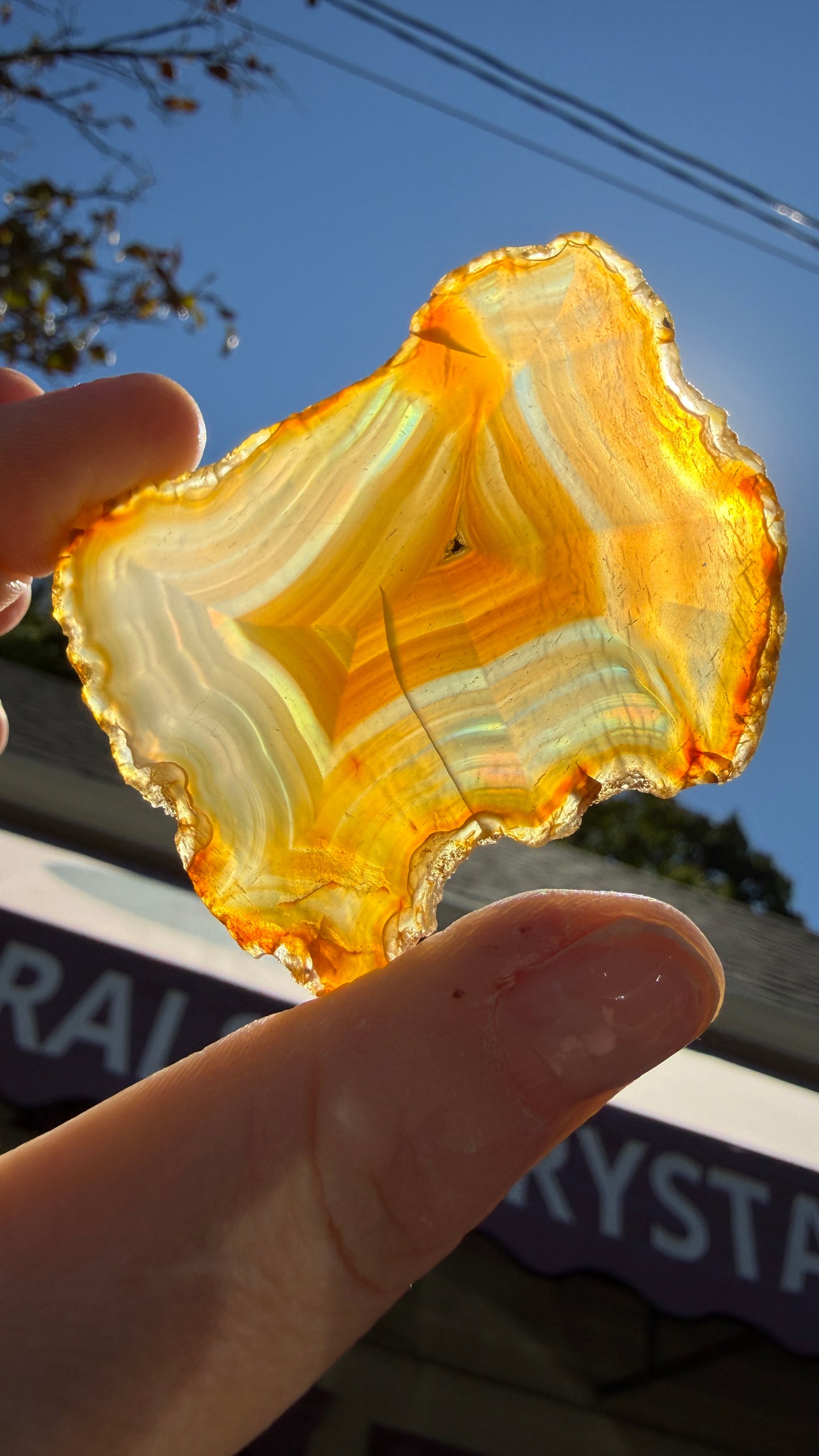 Rainbow Iris Agate- Indonesia