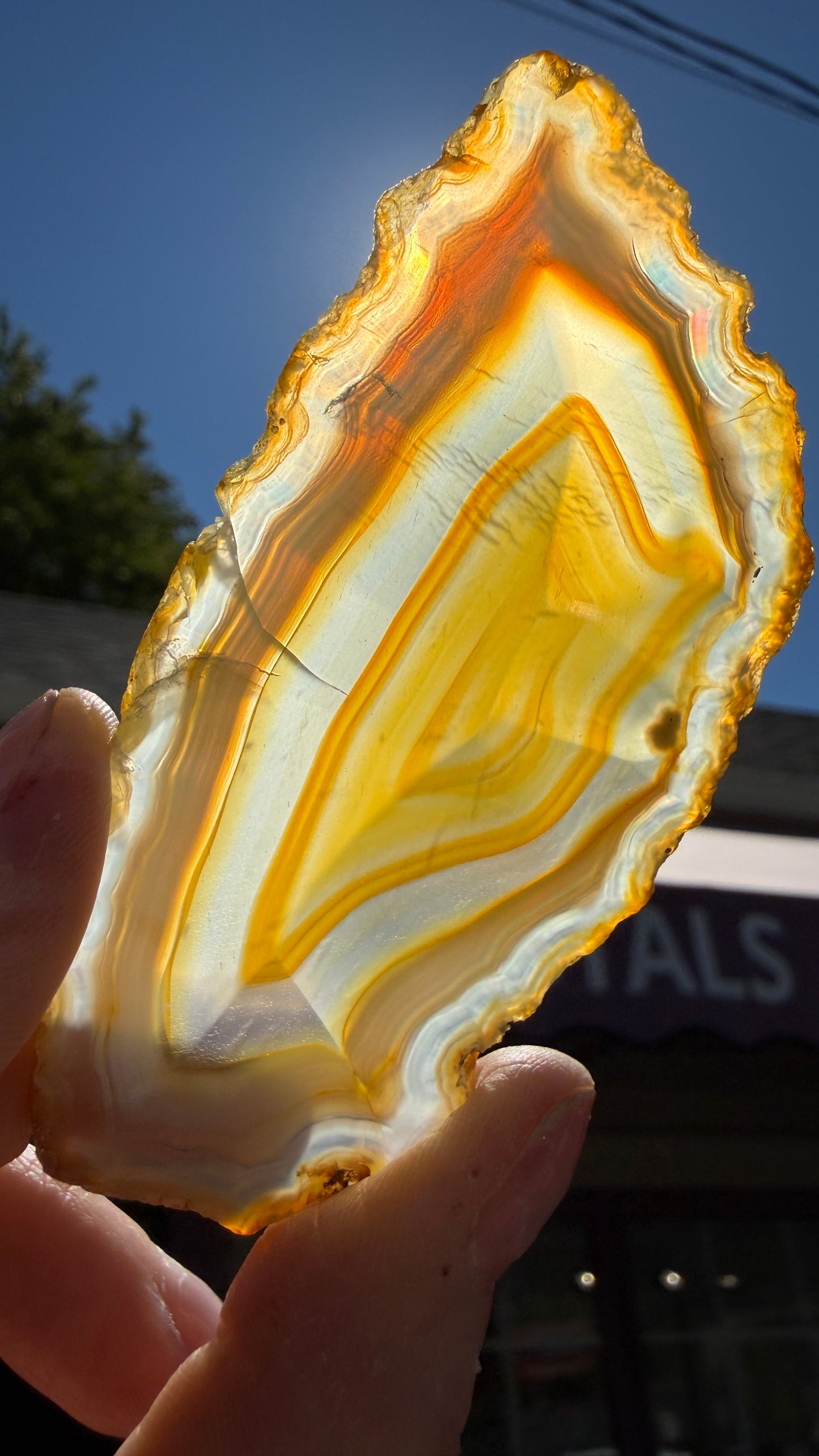 Rainbow Iris Agate- Indonesia