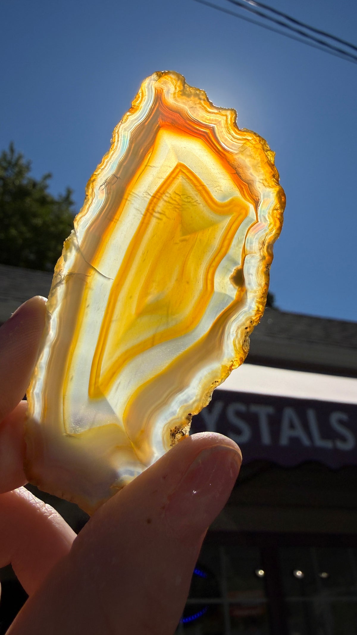 Rainbow Iris Agate- Indonesia