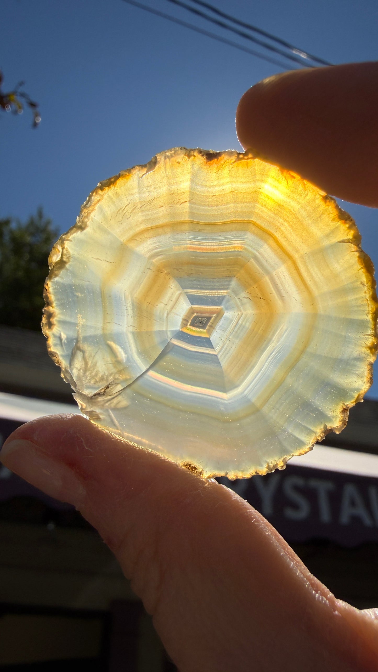 Rainbow Iris Agate- Indonesia