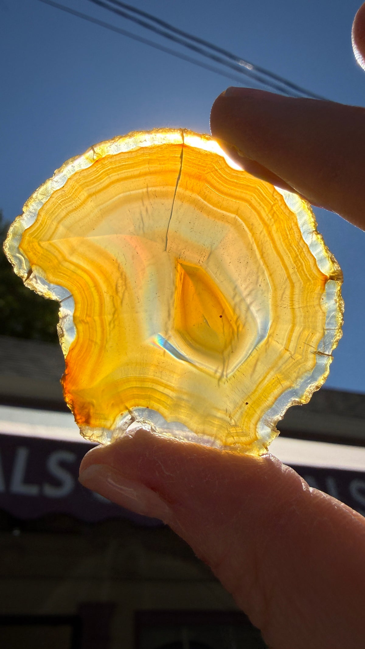Rainbow Iris Agate- Indonesia