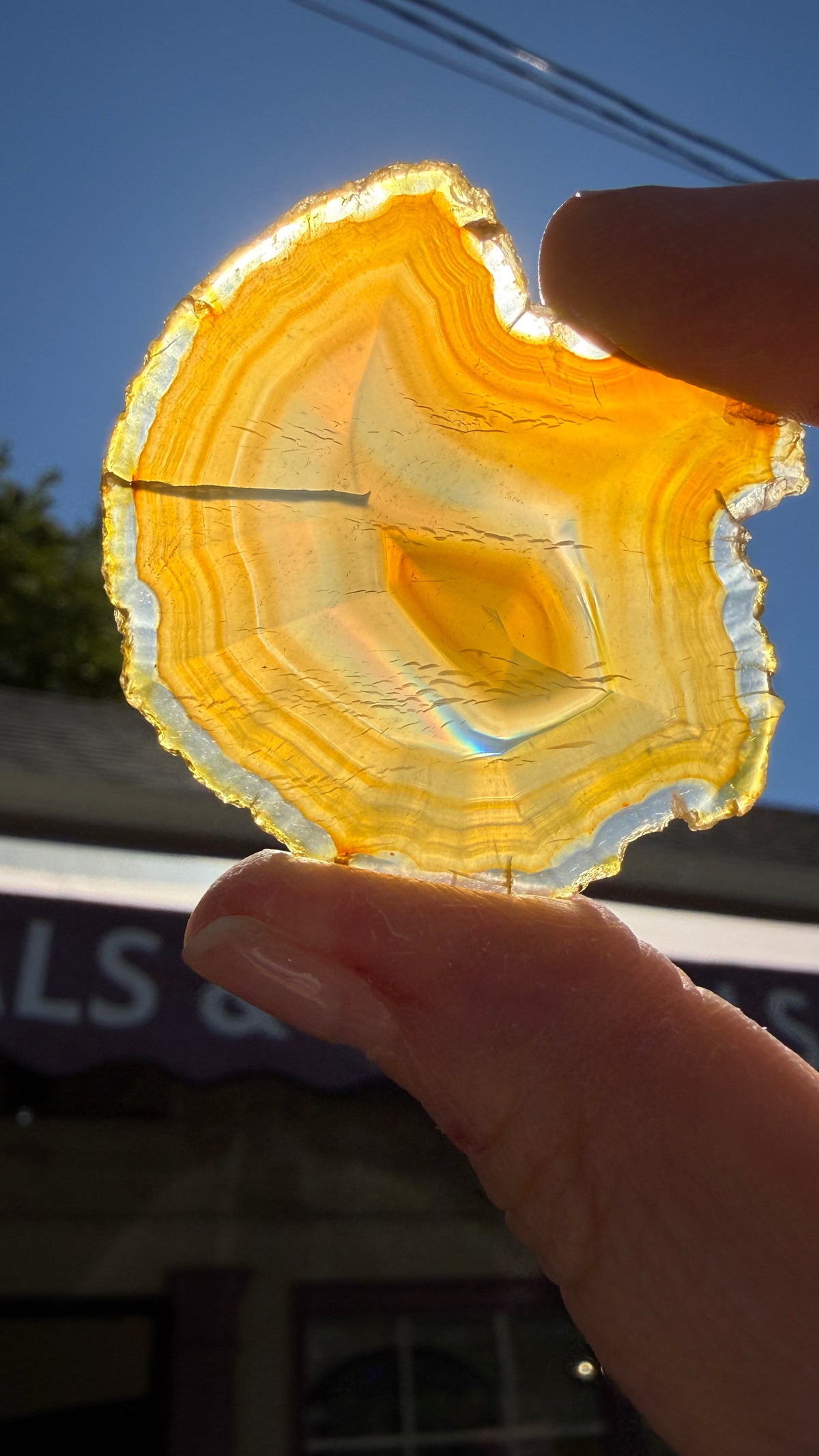 Rainbow Iris Agate- Indonesia