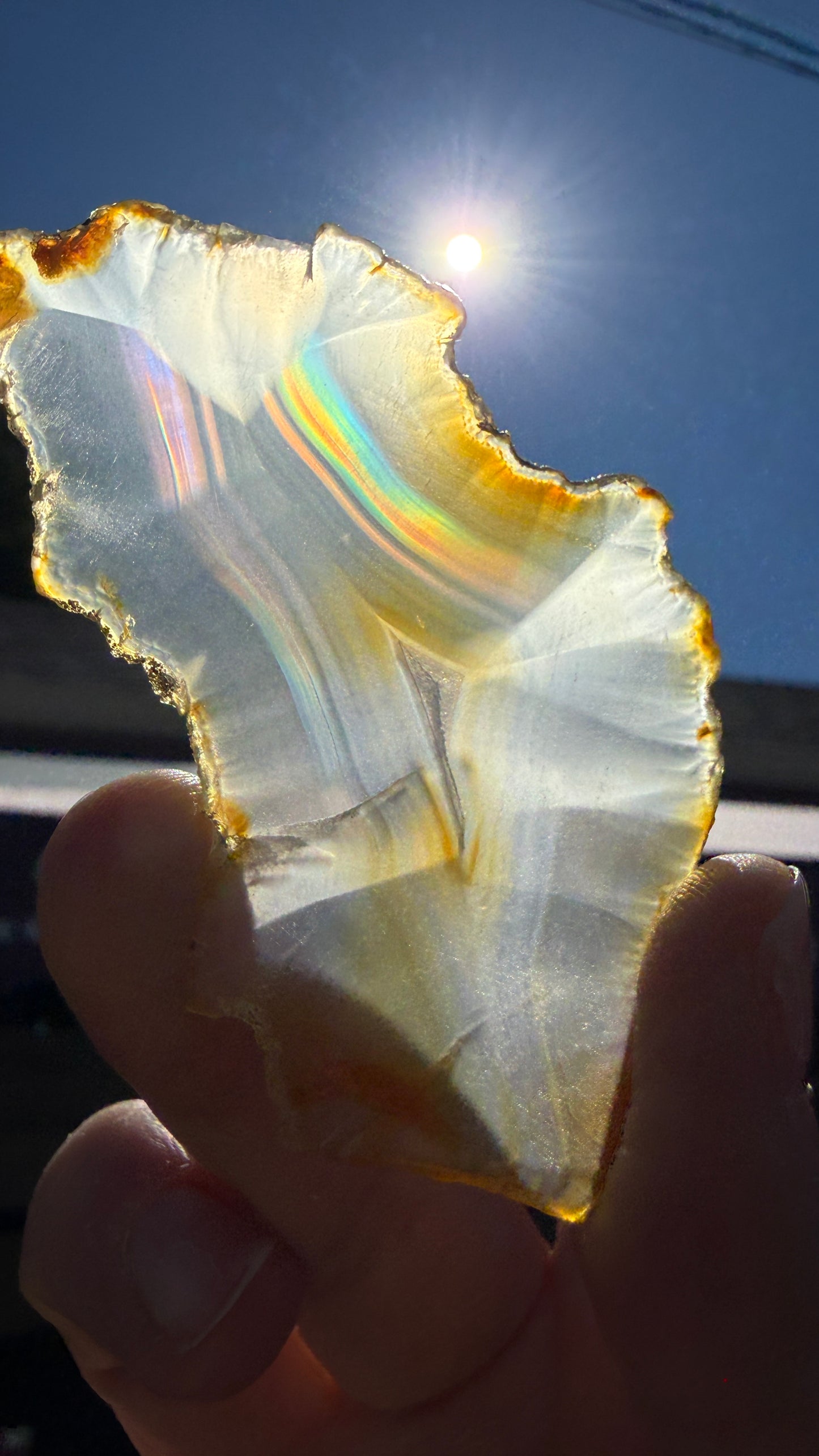 Rainbow Iris Agate- Indonesia