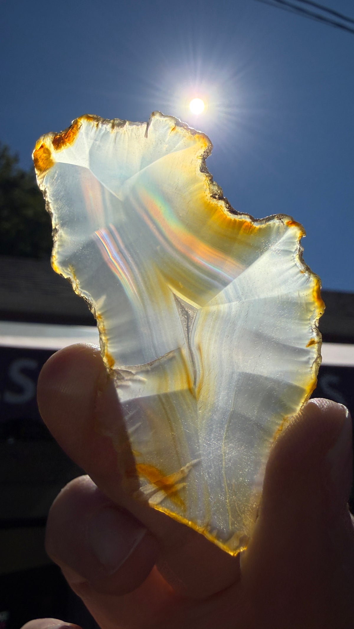 Rainbow Iris Agate- Indonesia