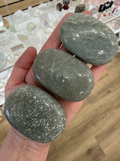 Green Aventurine Palm Stone