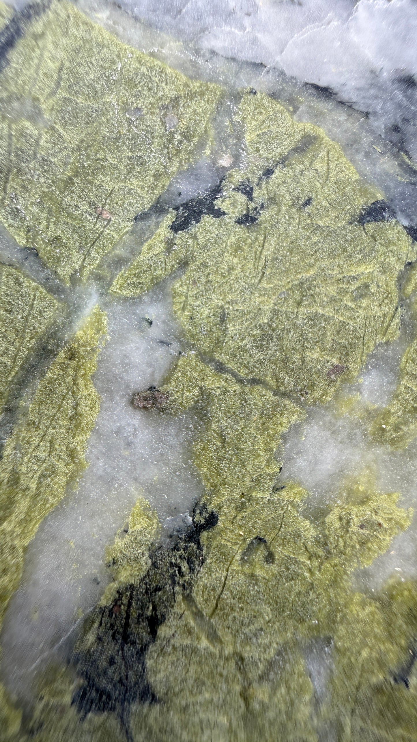 Epidote with Quartz- Virginia, USA