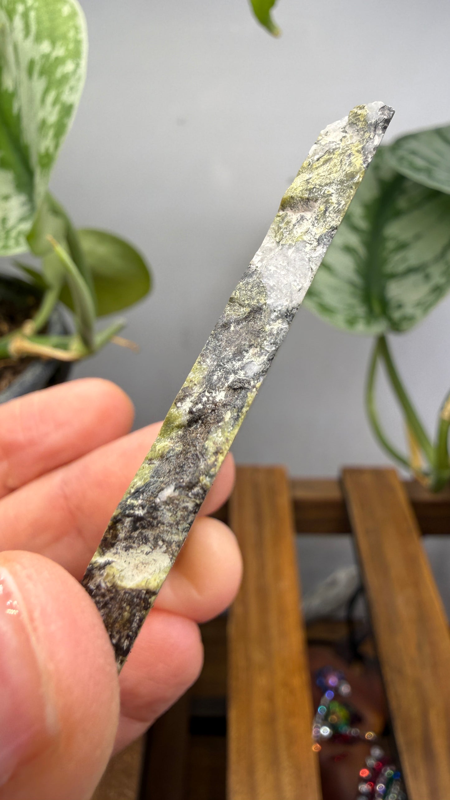 Epidote with Quartz- Virginia, USA