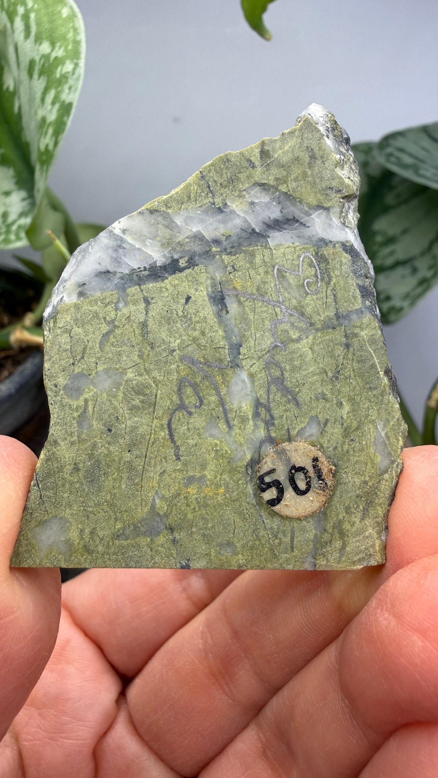 Epidote with Quartz- Virginia, USA