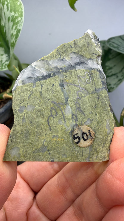 Epidote with Quartz- Virginia, USA