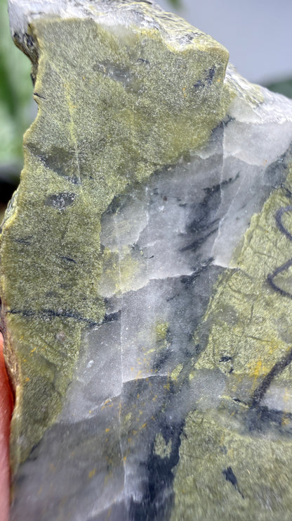 Epidote with Quartz- Virginia, USA
