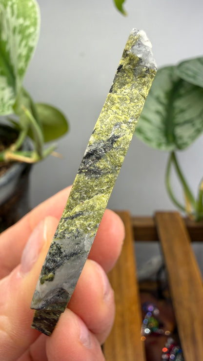 Epidote with Quartz- Virginia, USA