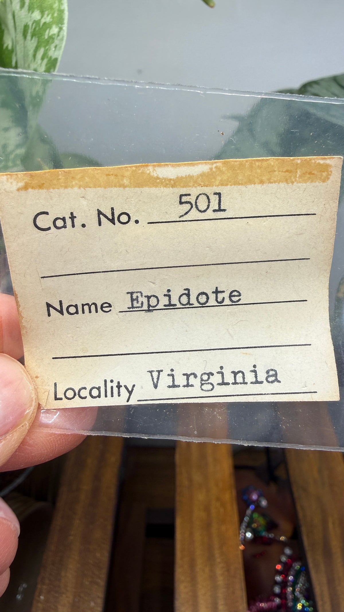 Epidote with Quartz- Virginia, USA