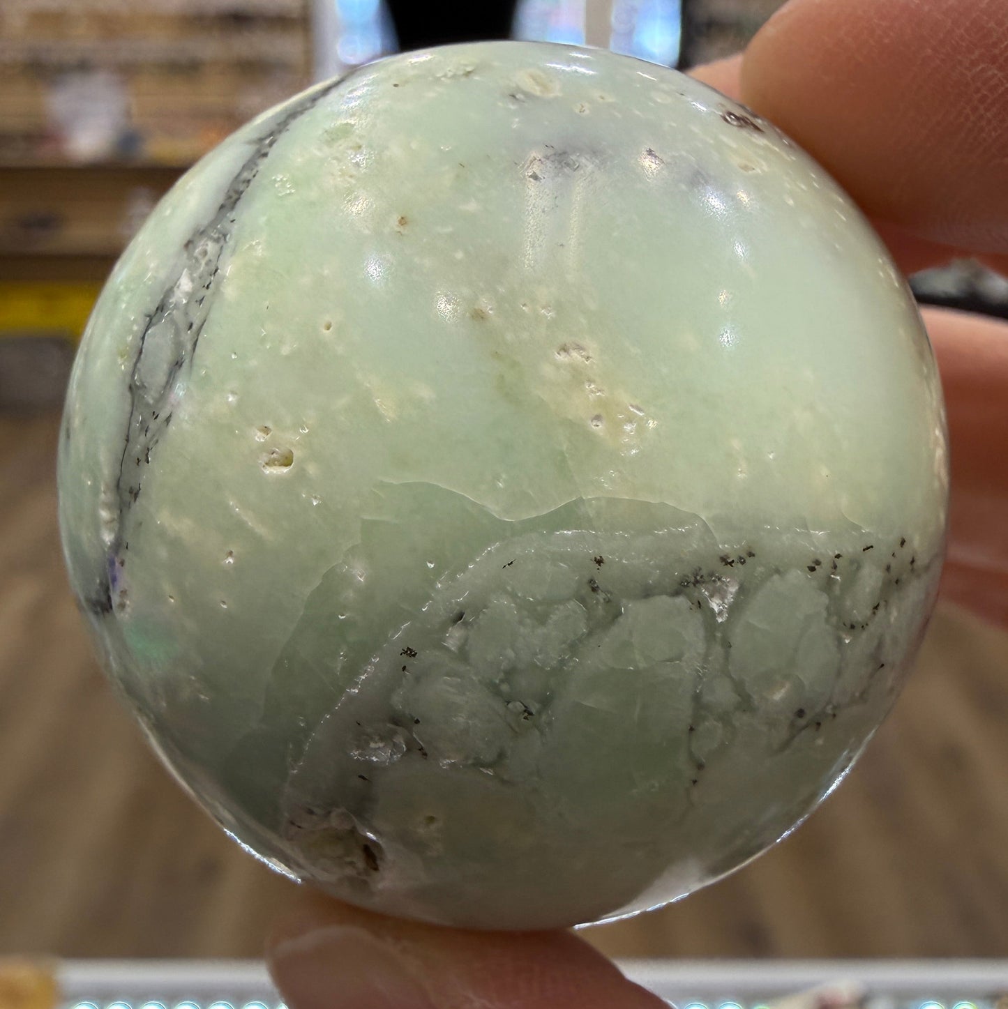 Chrysoprase Sphere