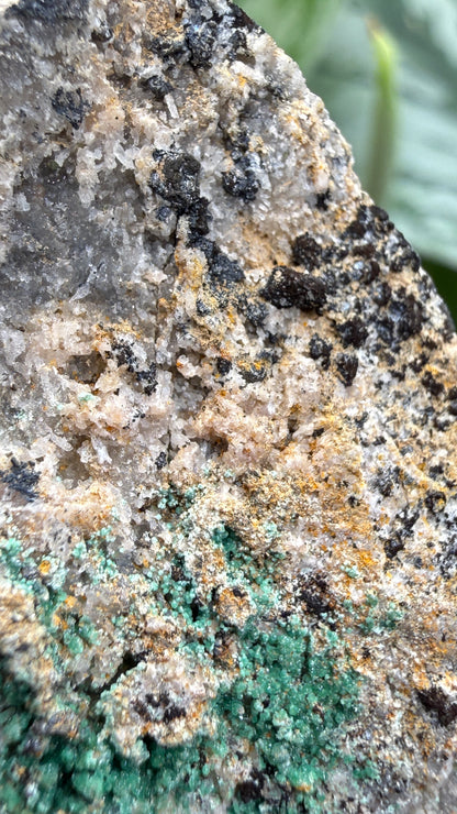 Scorodite with Chalcocite- Empire Mine, Yerington, Lyon County, Nevada, USA