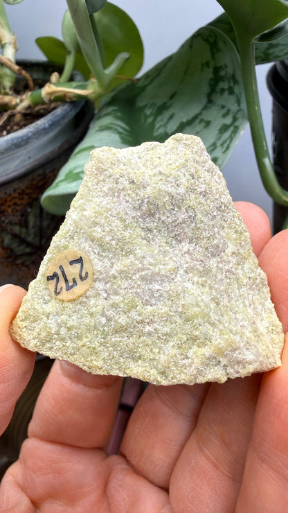 Wilkeite (Ellestadite) in Calcite- Crestmore Quarries, Jurupa Valley, Riverside Co, California, USA