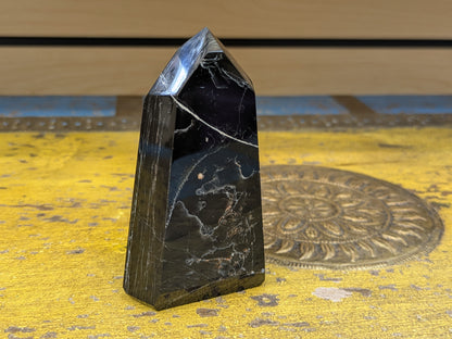 Black Tourmaline Tower- Medium