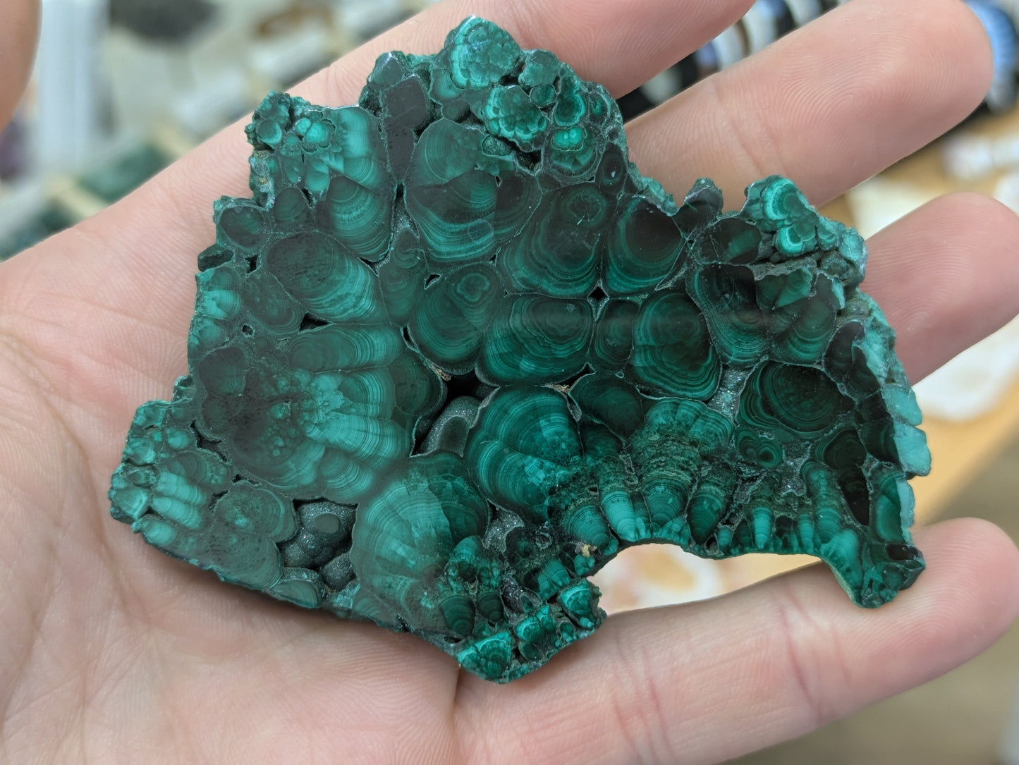 Polished Malachite Slab