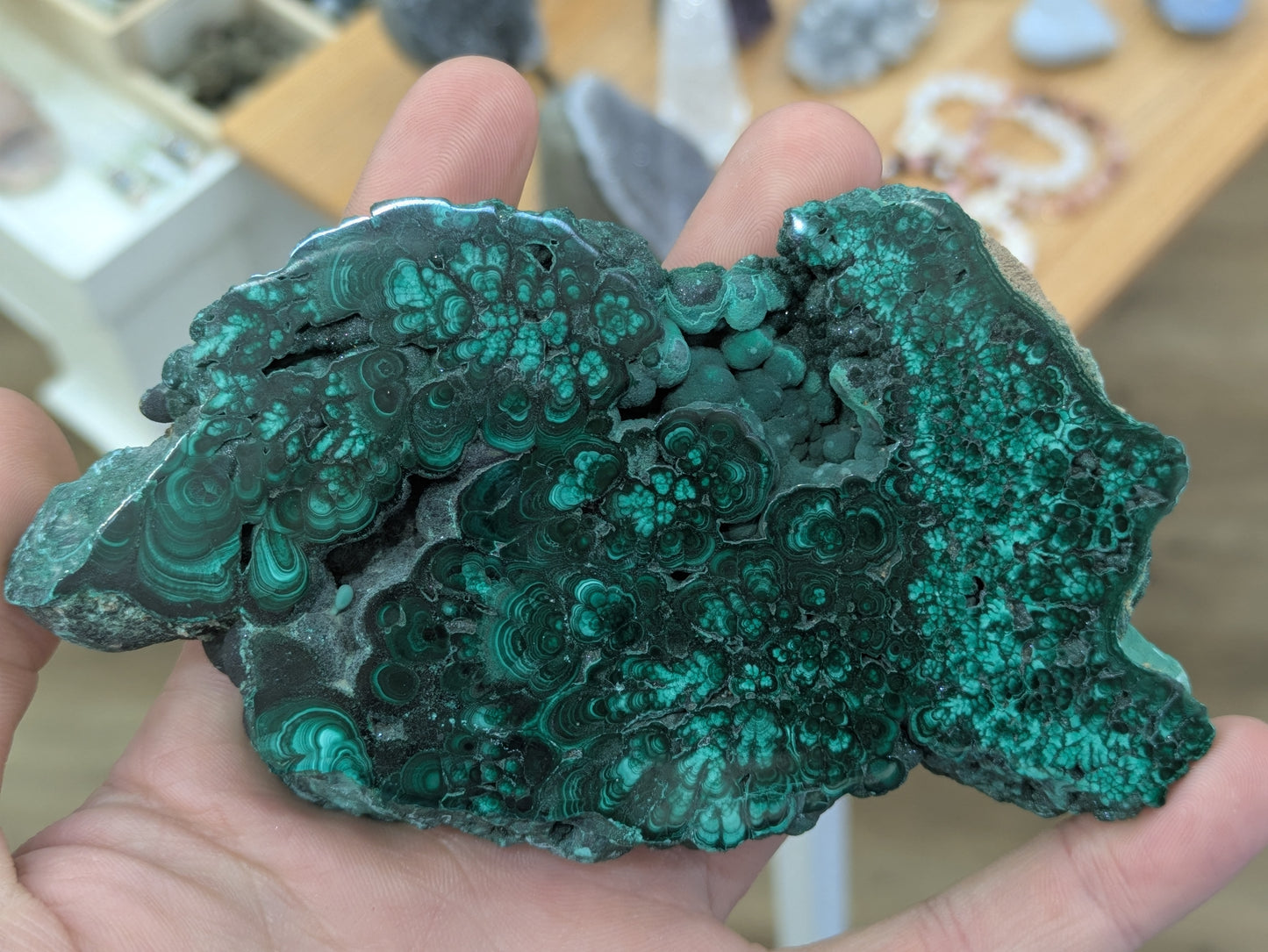 Polished Malachite Slab