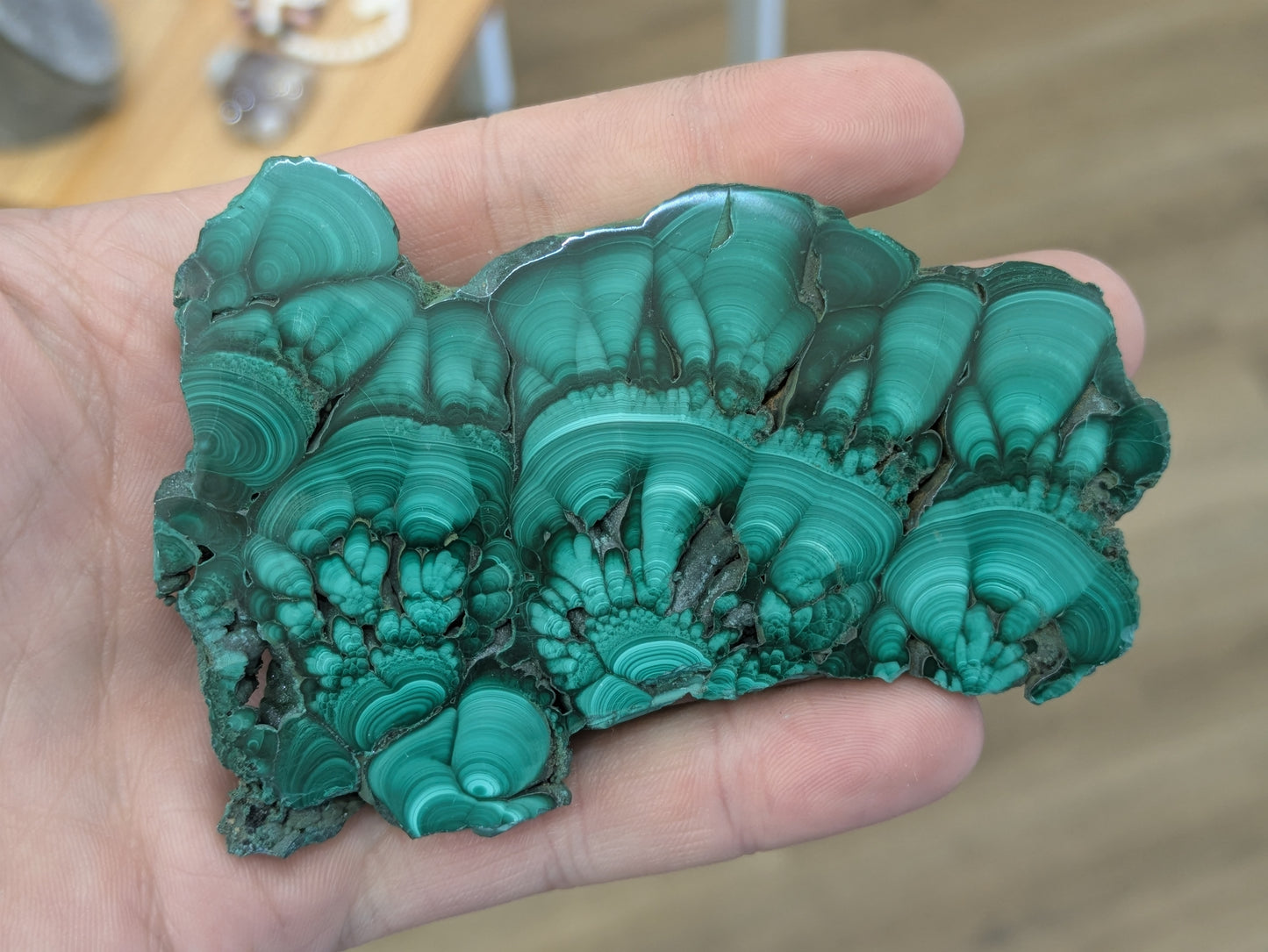 Polished Malachite Slab