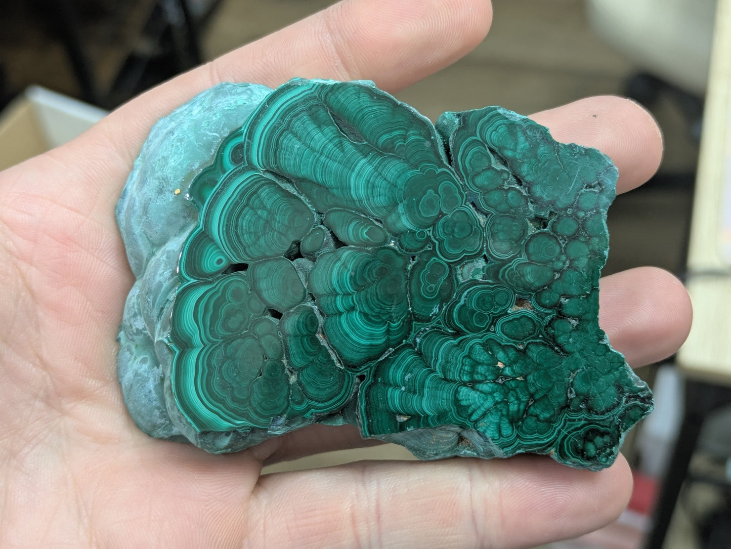 Polished Malachite Slab
