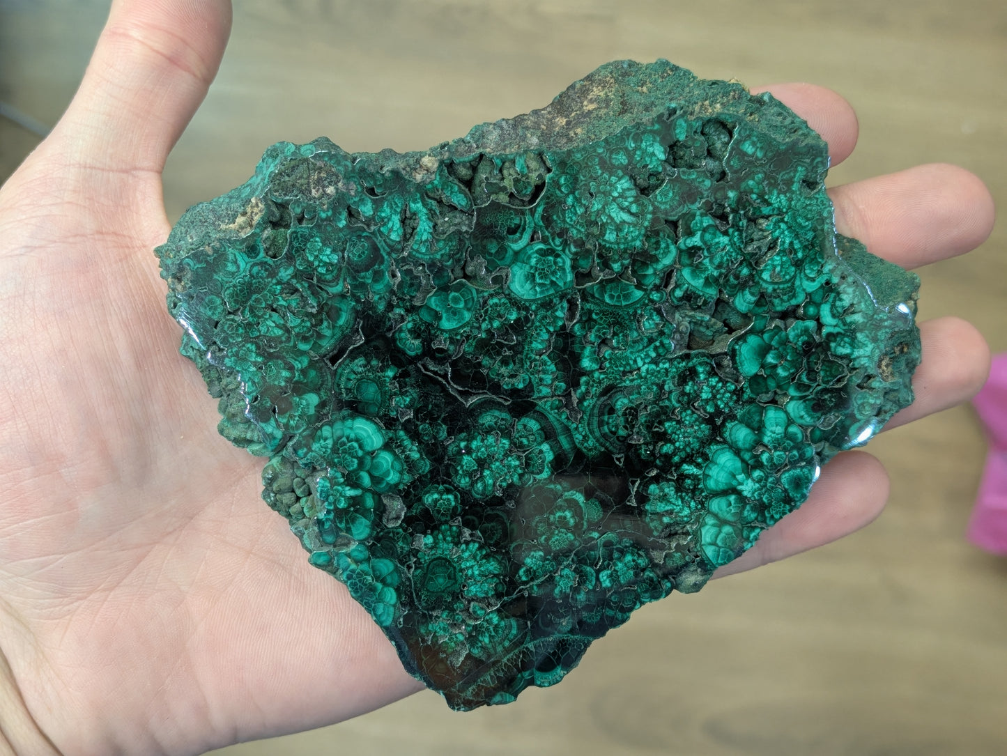 Polished Malachite Slab