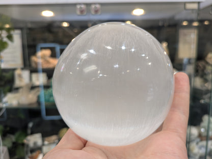 Large Selenite Sphere
