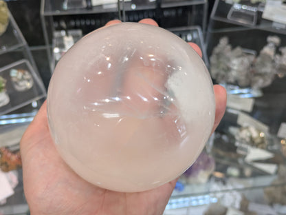 Large Selenite Sphere