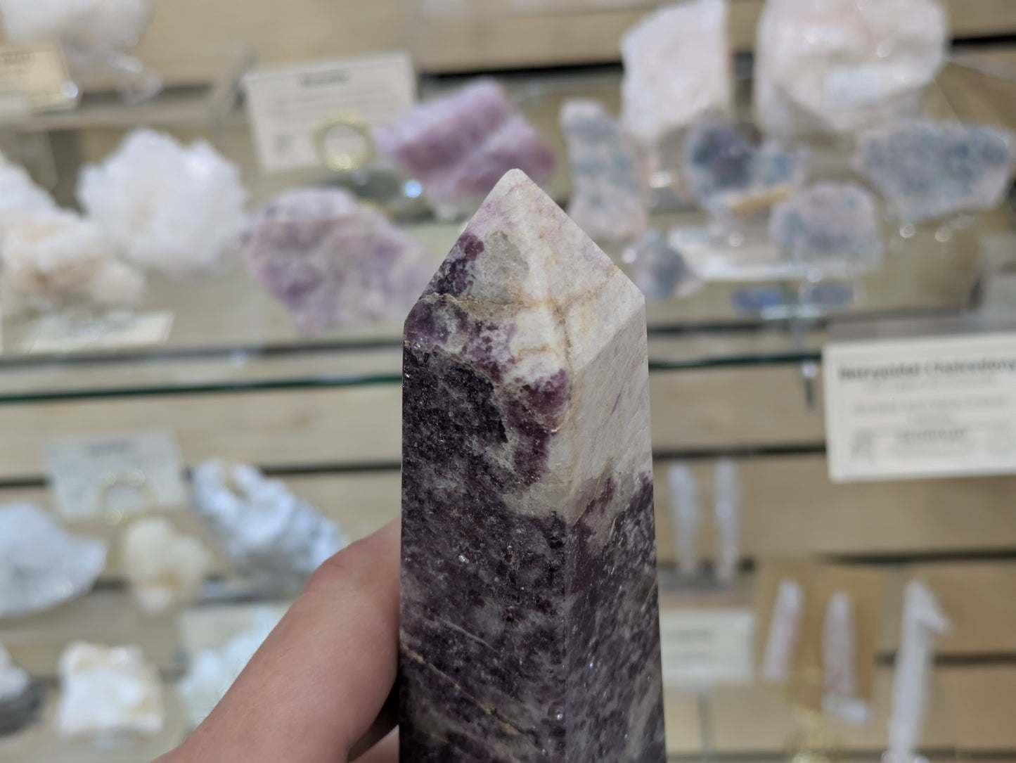 Lepidolite Tower