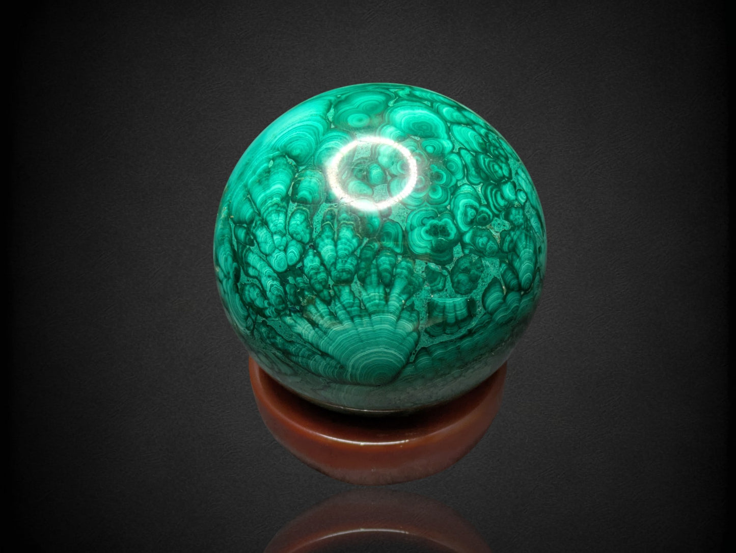 AAA Malachite Sphere