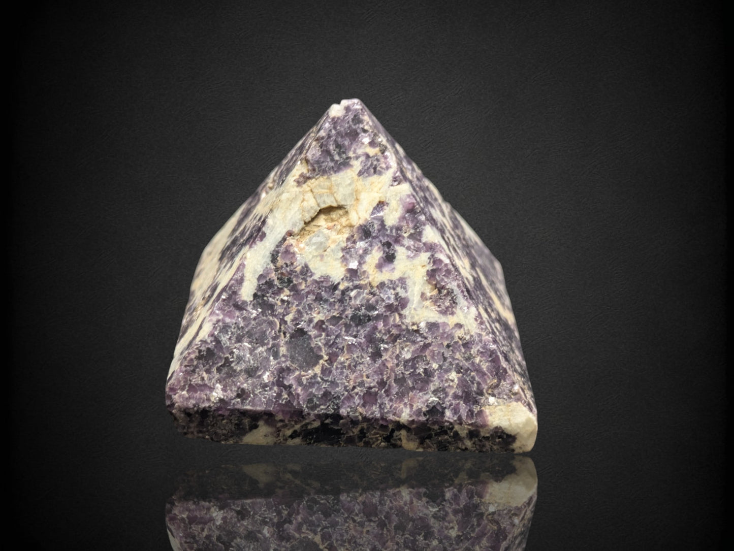 Lepidolite Pyramid