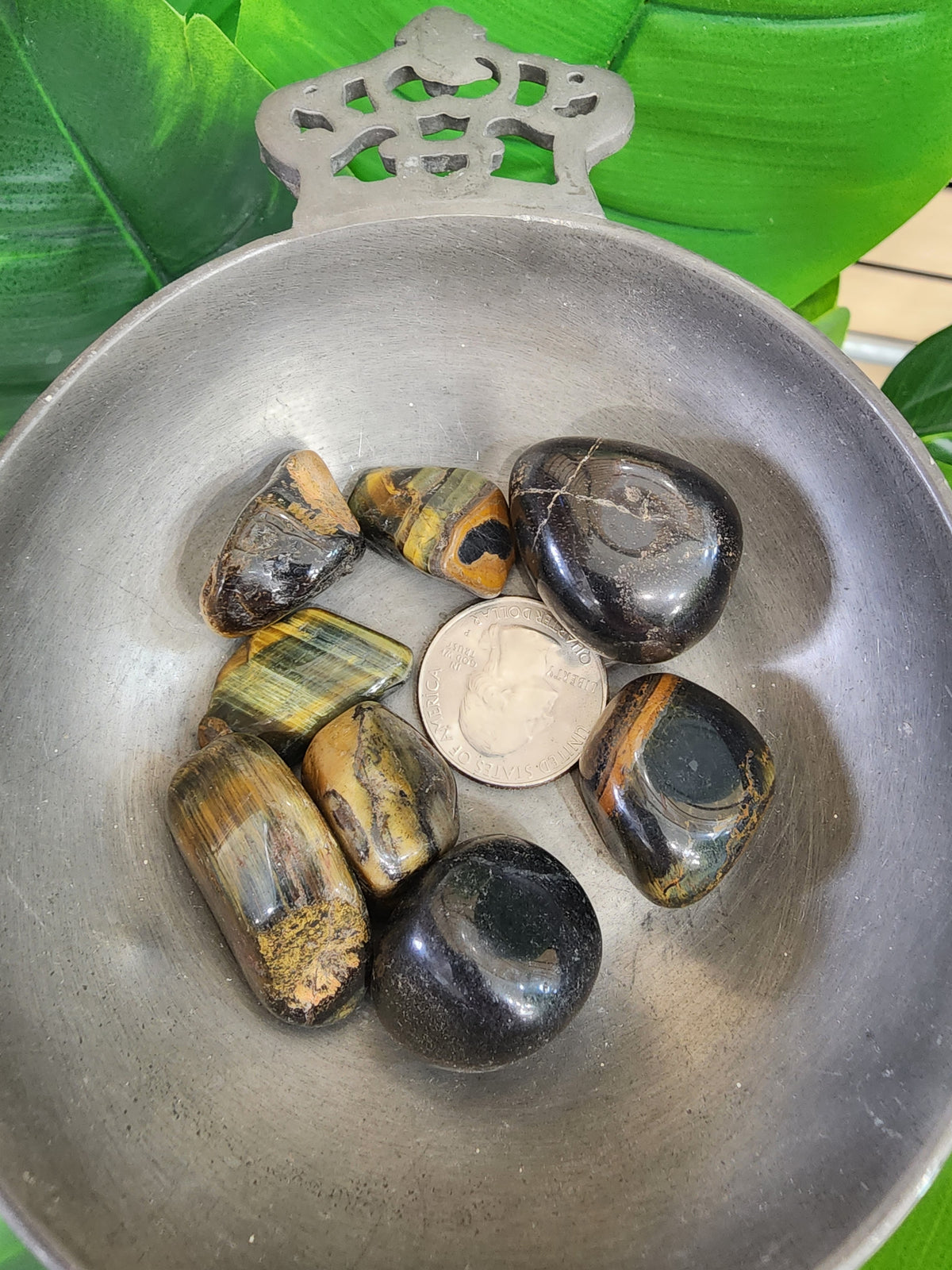 Blue Tiger Eye Tumbles