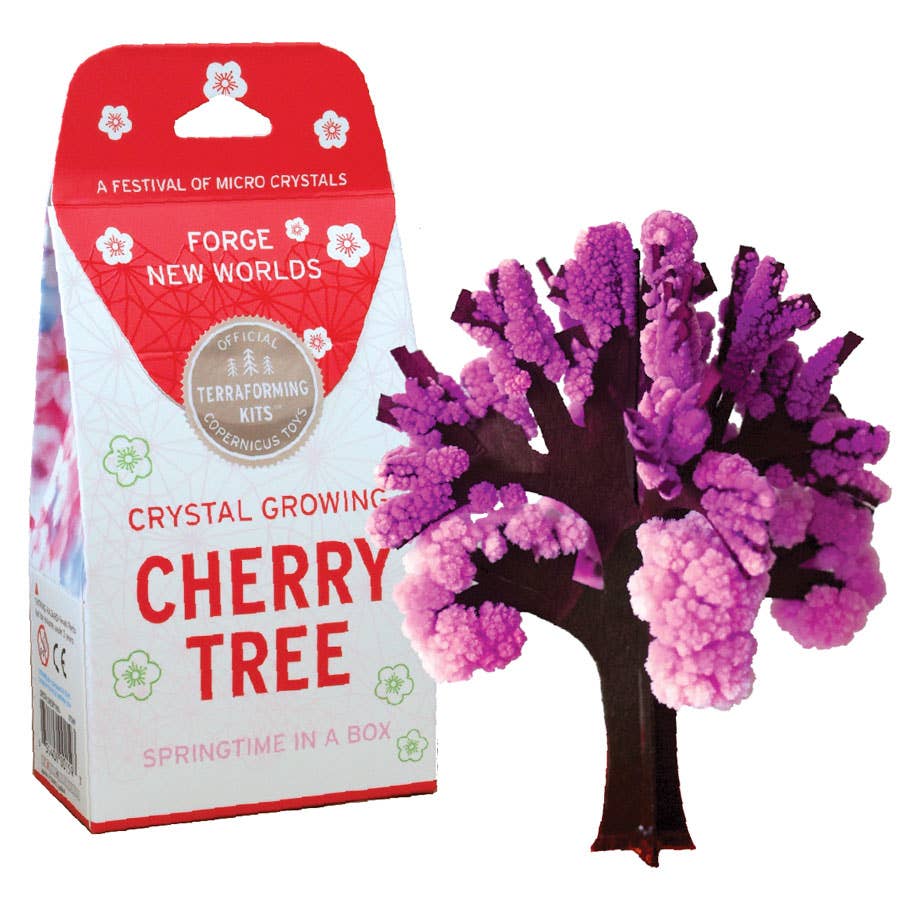 Crystal Growing Cherry Tree | Craft Kit Science Kit – The Crystalary