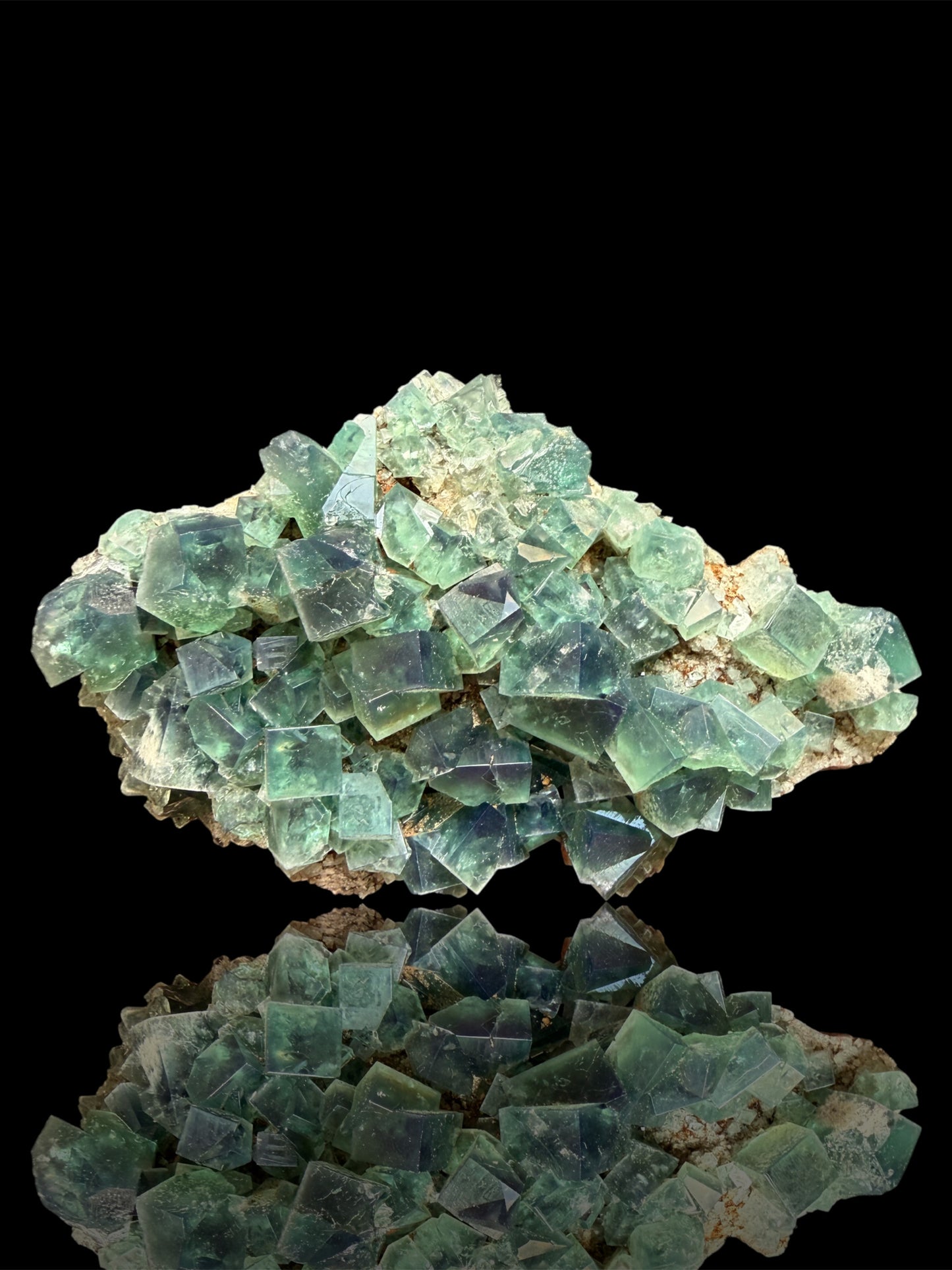 Fluorite - Greedy Hog Pocket, Diana Maria Mine, Frosterley, Weardale, Co. Durham, England