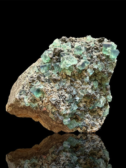 Fluorite - Heavy Metal Pocket, Diana Maria Mine, Frosterley, Weardale, Co. Durham, England