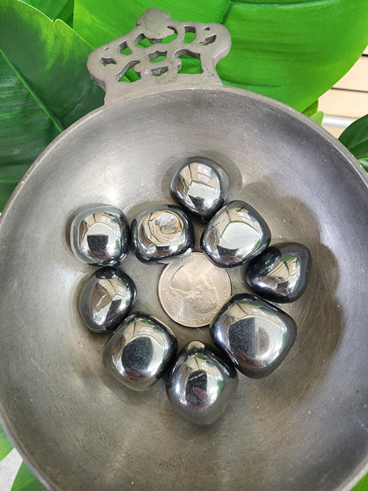 Hematite Tumbles