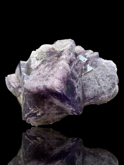 Fluorite - Purple Rain Pocket, Lady Annabella Mine, Eastgate, Weardale, Co. Durham, England