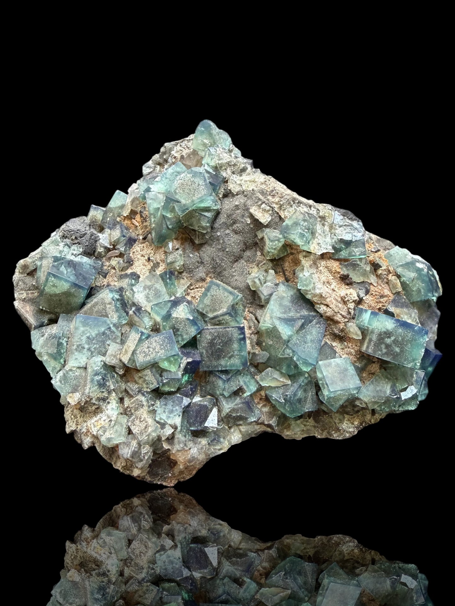 Fluorite - Hidden Forest Pocket, Diana Maria Mine, Frosterley, Weardale, Co. Durham, England