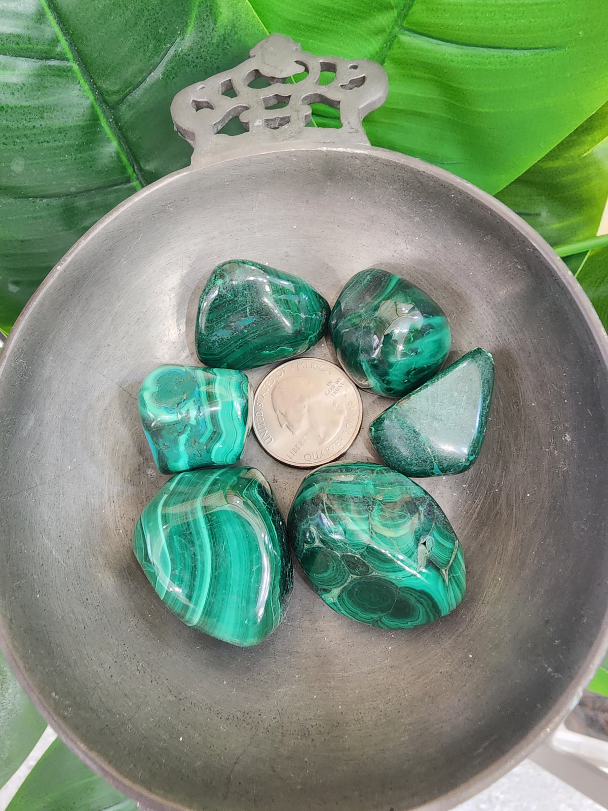 Malachite Tumbles