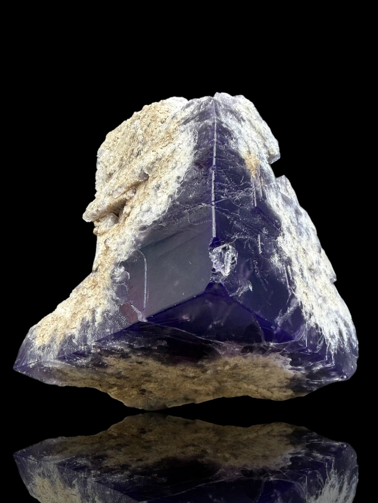 Fluorite - Purple Rain Pocket, Lady Annabella Mine, Eastgate, Weardale, Co. Durham, England