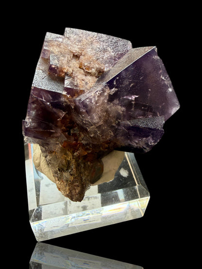 Fluorite - Purple Rain Pocket, Lady Annabella Mine, Eastgate, Weardale, Co. Durham, England