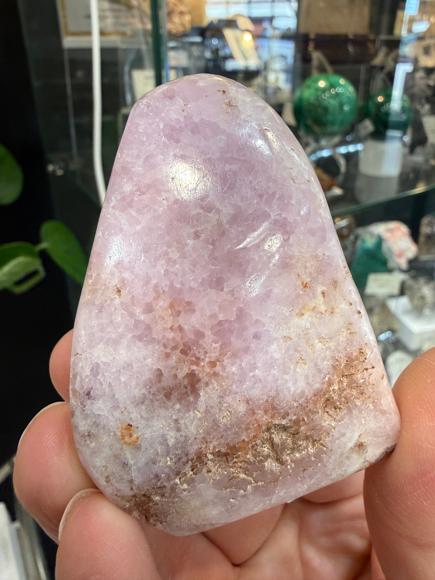Pink Aragonite Free Form