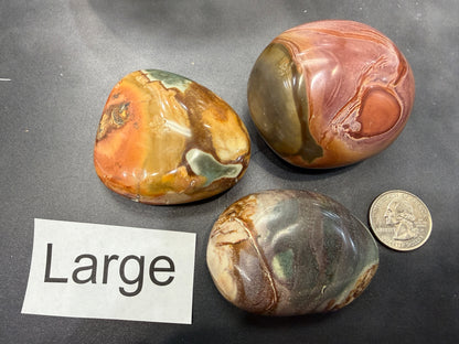 Desert Jasper Palm Stones