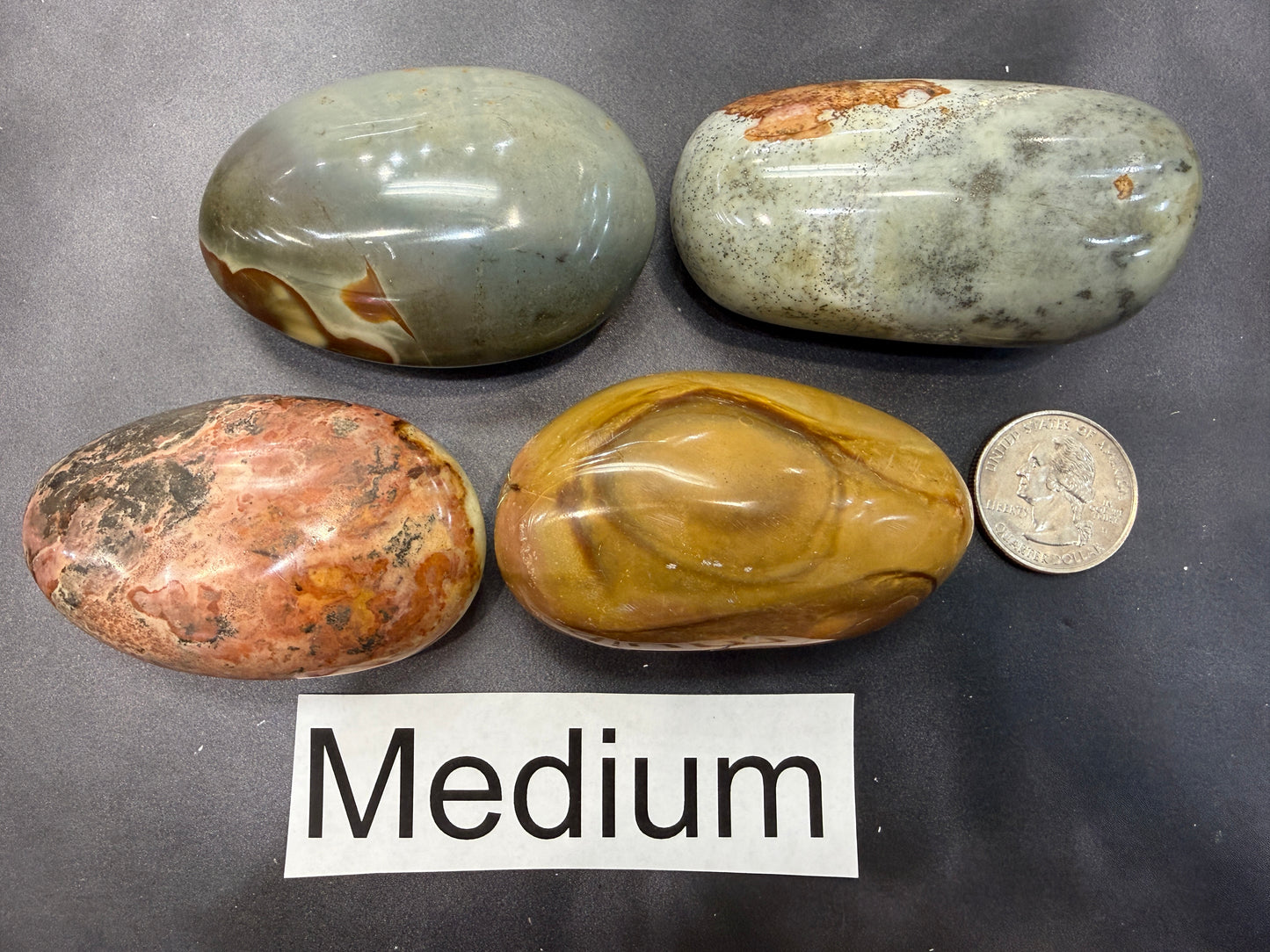 Desert Jasper Palm Stones