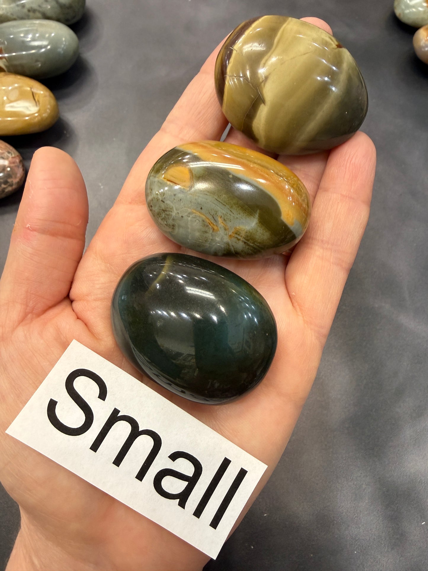 Desert Jasper Palm Stones
