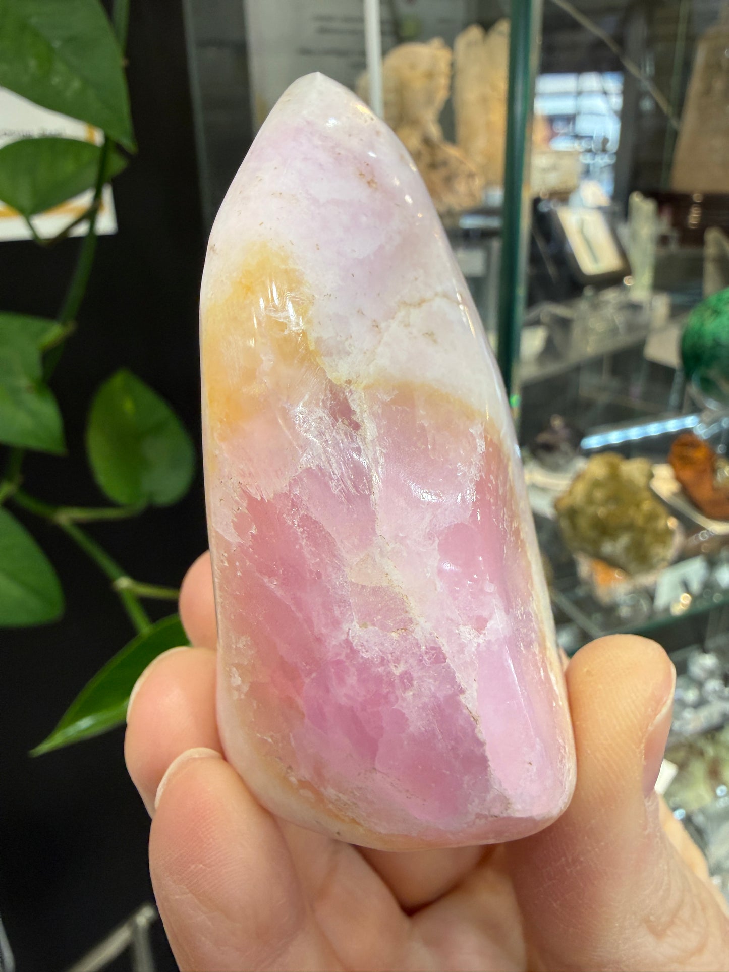 Pink Aragonite Free Form