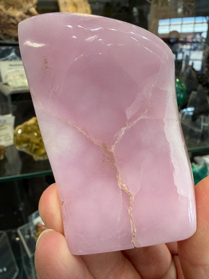 Pink Aragonite Free Form