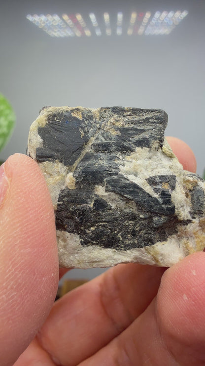 Columbite- Keystone Mining District, Pennington County, South Dakota, USA